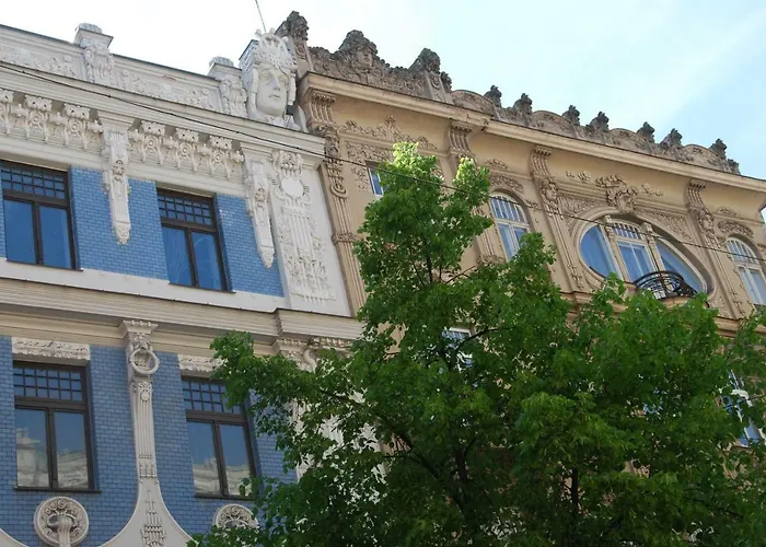 In Art Nouveau District *